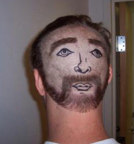 Double-Face Funny Haircut