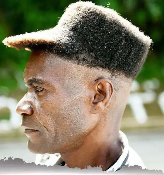 Hat-Top Funny Haircut