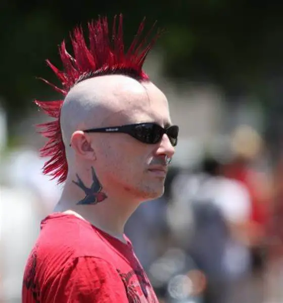 Spiky Mohawk Funny Haircut